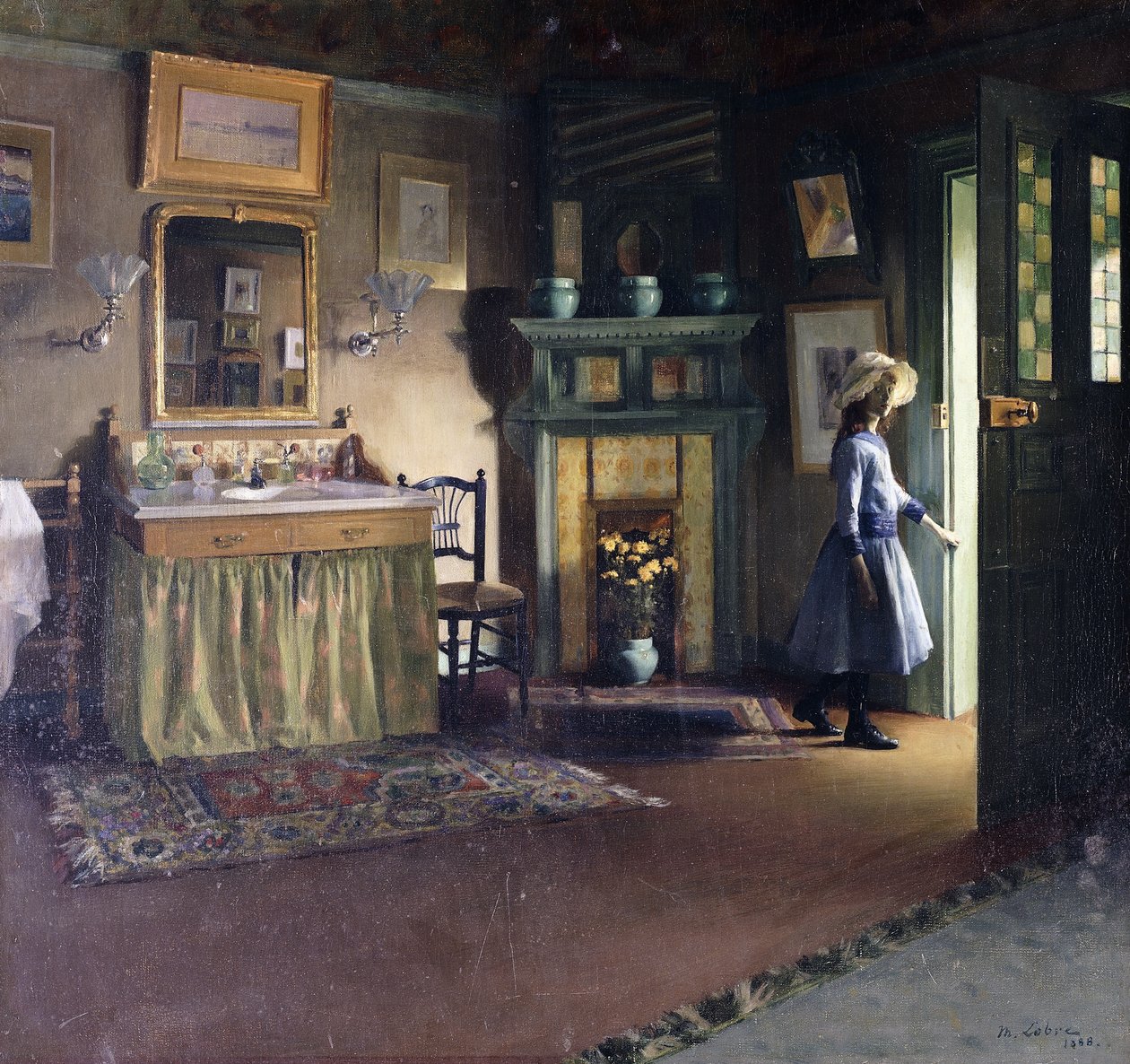 Cabinet de Toilette di Jacques Emile Blanch da Maurice Lobre