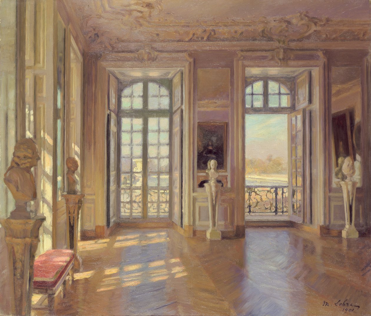 Sala del Delfino a Versailles da Maurice Lobre