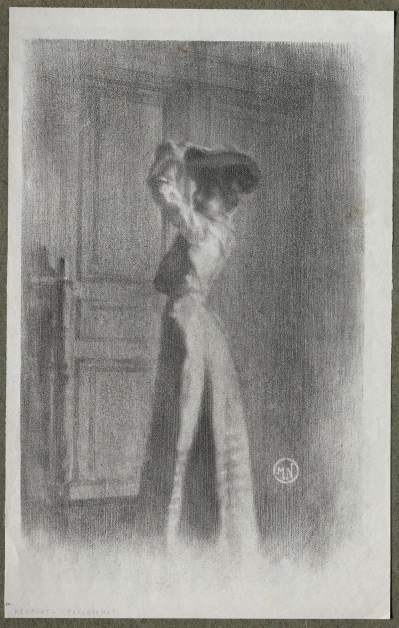 Donna alla moda da Maurice Louis Henri Neumont