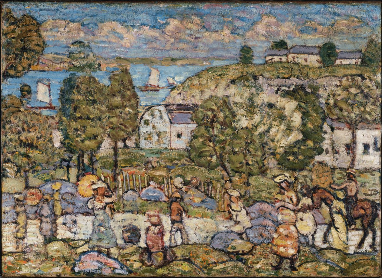 Paesaggio presso Nahant da Maurice Prendergast