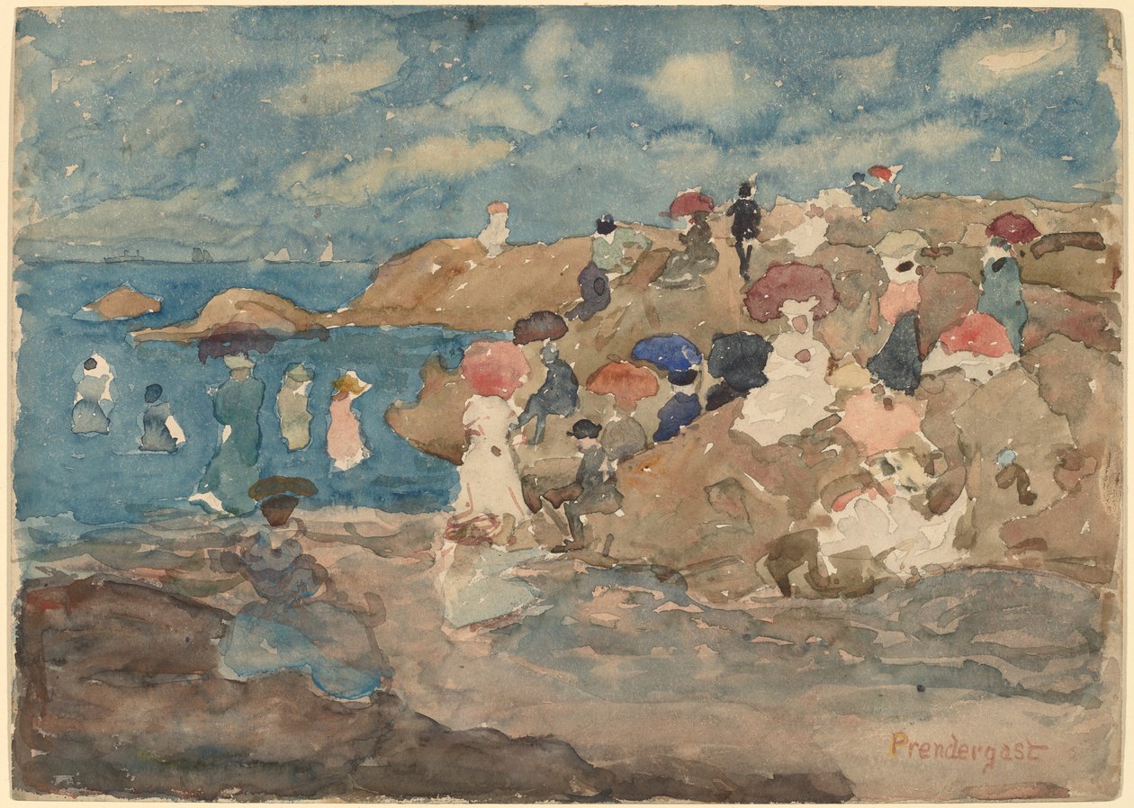 Revere Beach da Maurice Brazil Prendergast