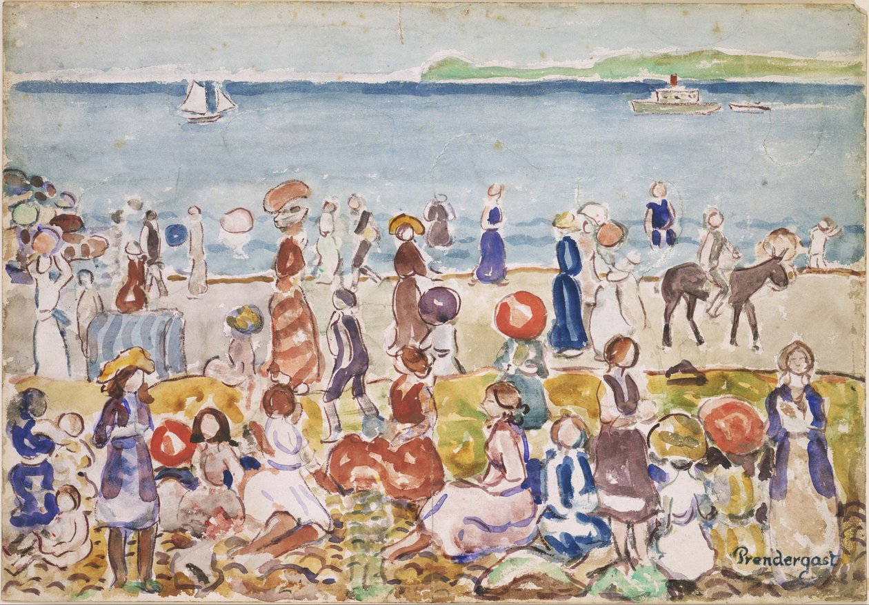 Revere Beach n. 2 da Maurice Prendergast