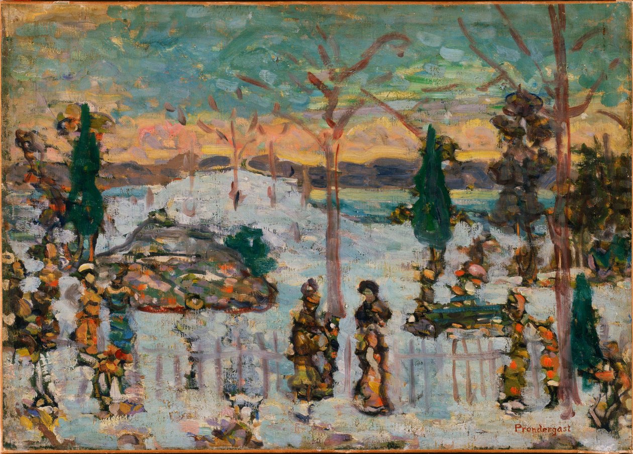Neve in aprile da Maurice Prendergast
