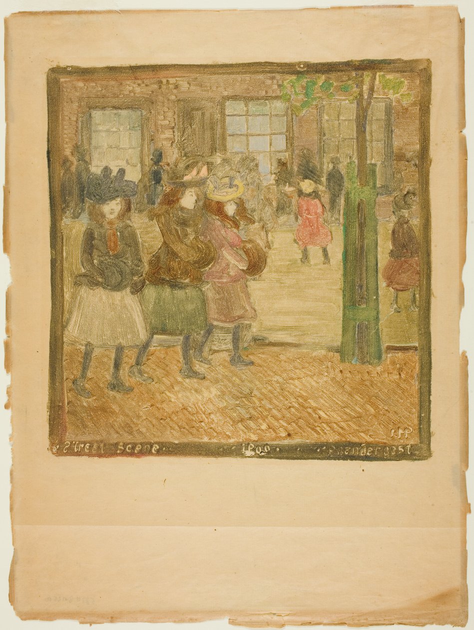 Scena di strada da Maurice Prendergast