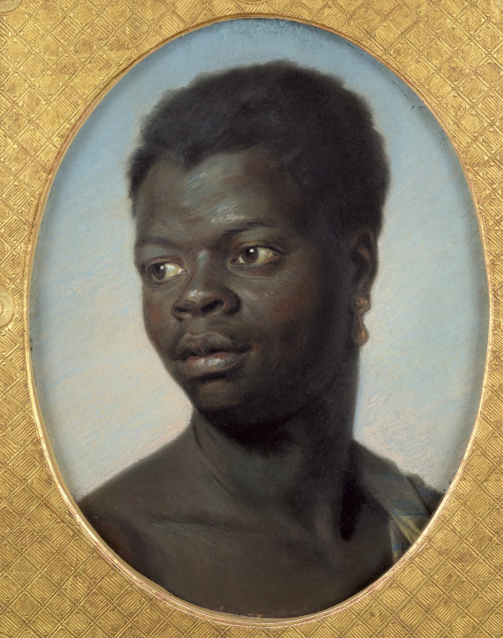 Ritratto di un giovane nero, c.1751 da Maurice Quentin de La Tour
