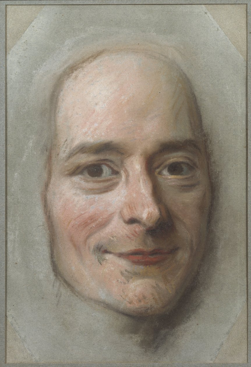 Ritratto di François Marie Arouet de Voltaire da Maurice Quentin de La Tour