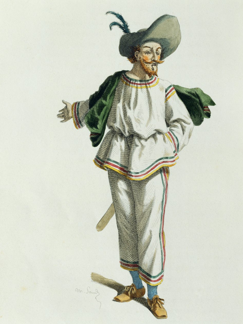 Tabarino nel 1618 da Maurice Sand