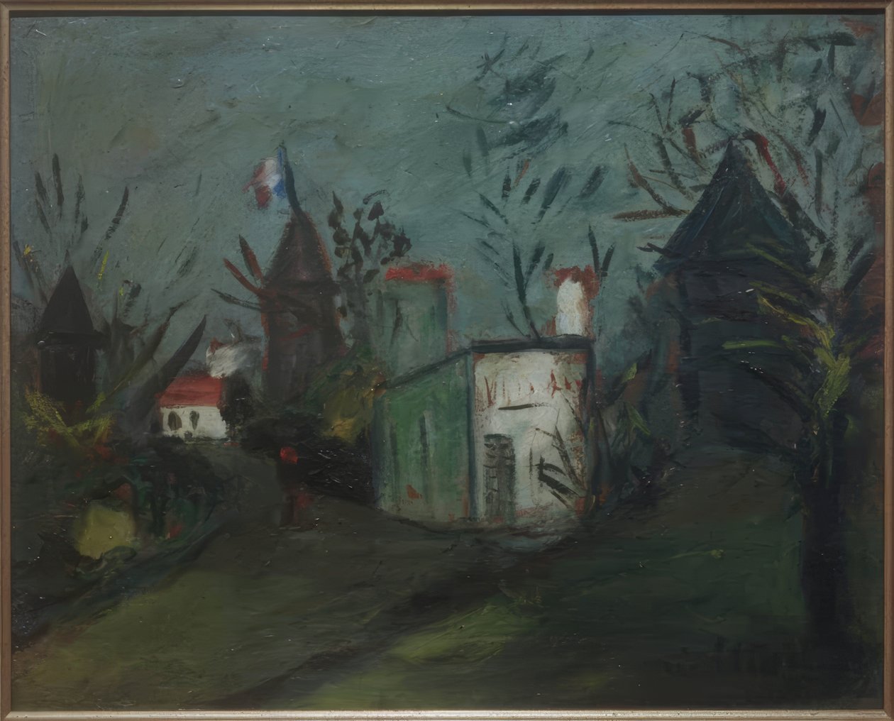 Vista su Montmartre da Maurice Utrillo