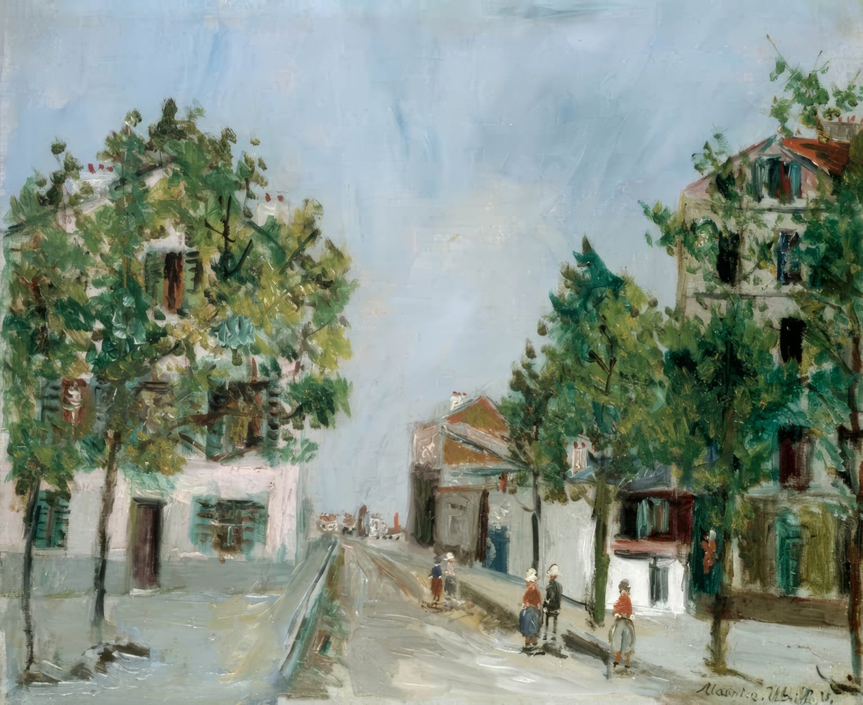 Bourg-la-Reine da Maurice Utrillo