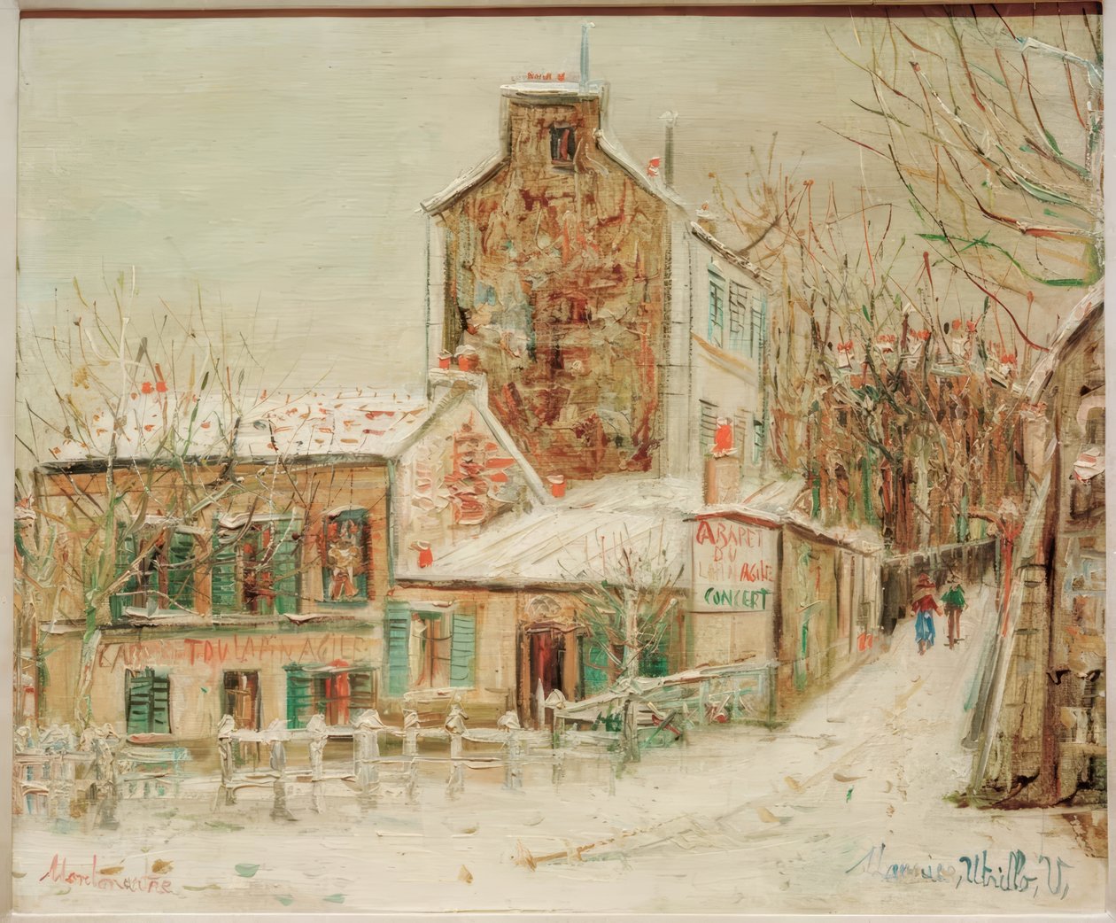 Cabaret Lapin Agile II da Maurice Utrillo