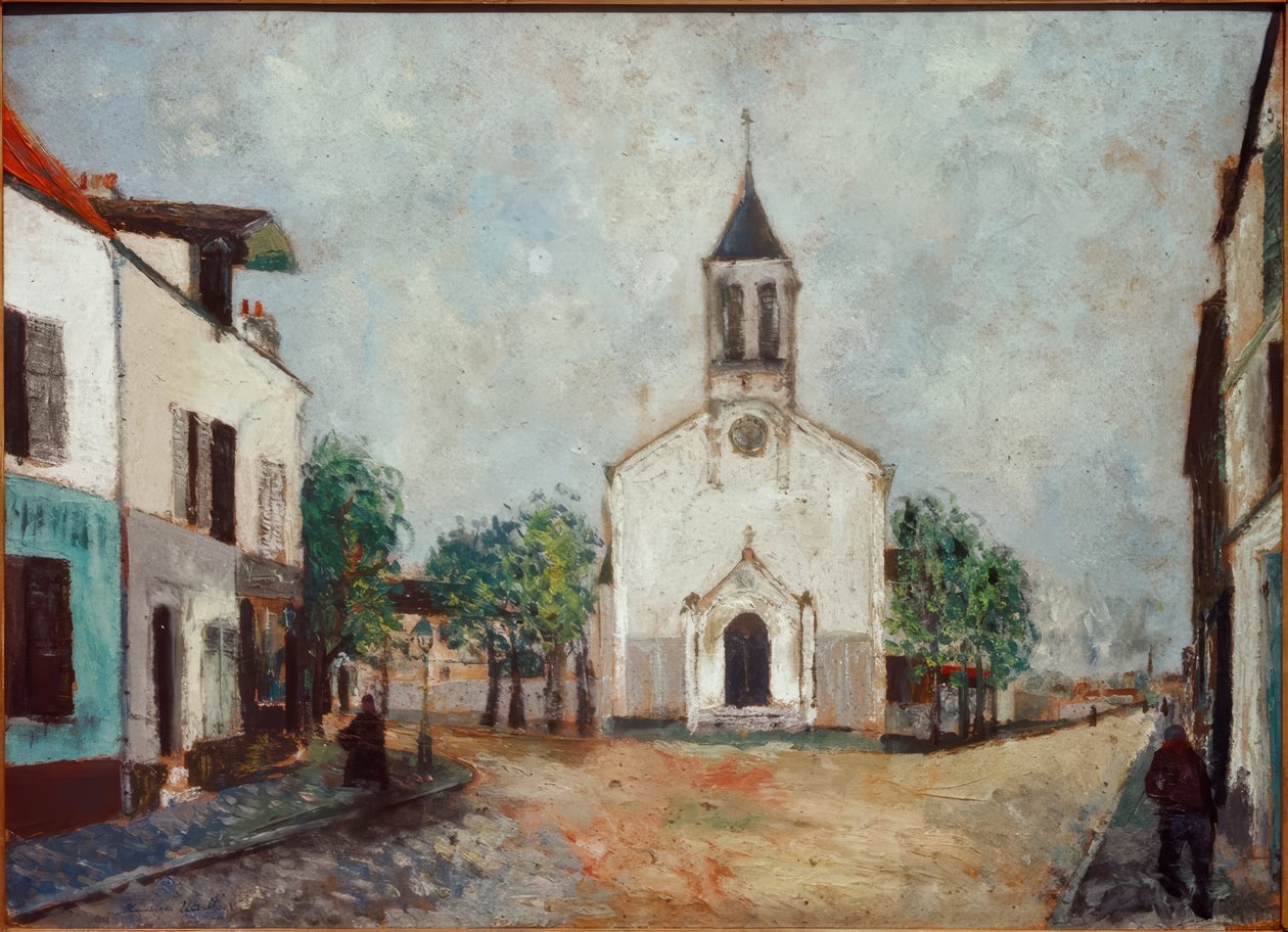 Chiesa a Villanteuse da Maurice Utrillo