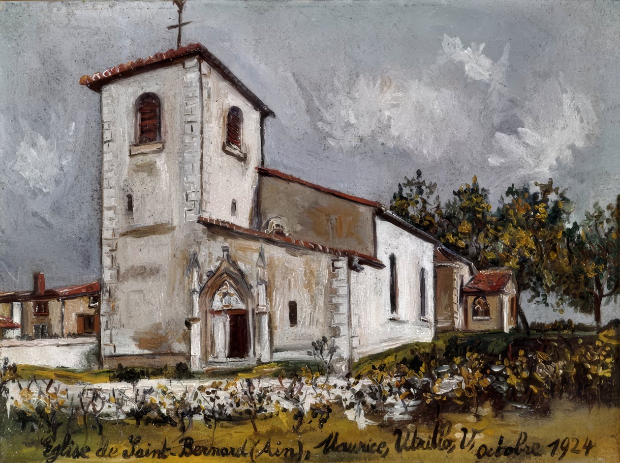 Chiesa di Saint-Bernard da Maurice Utrillo