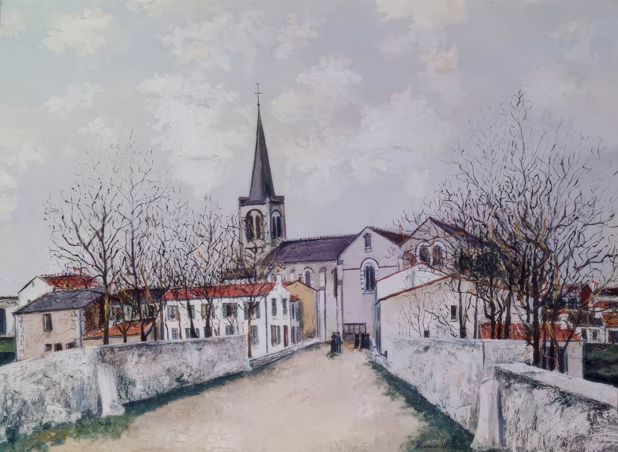 LA VILLA DI PARIGI da Maurice Utrillo