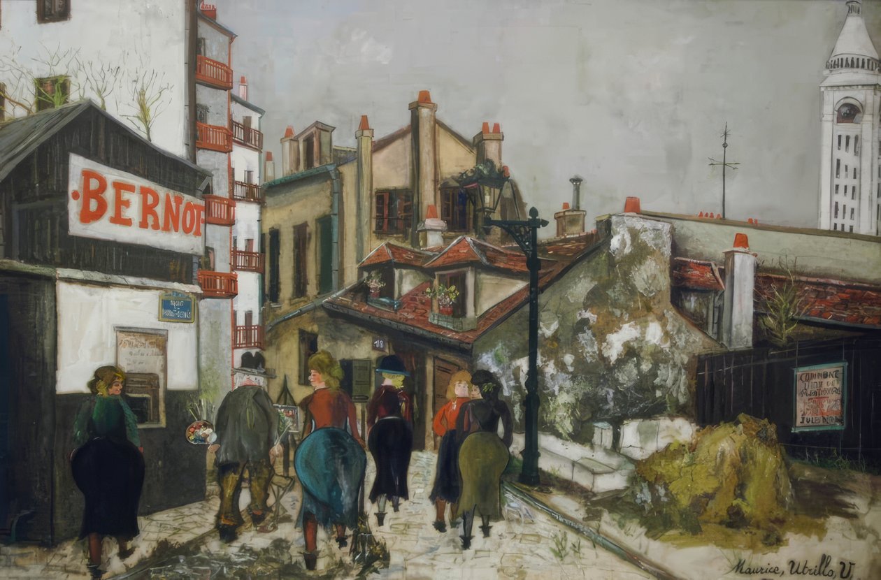 La Maison Bernot da Maurice Utrillo