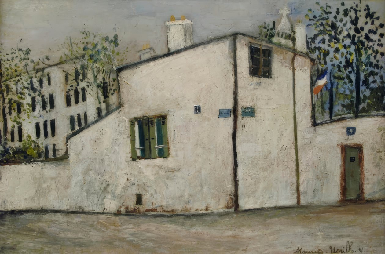 La Casa di Berlioz da Maurice Utrillo