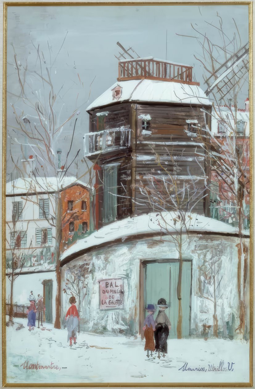 Il Mulino della Galette da Maurice Utrillo