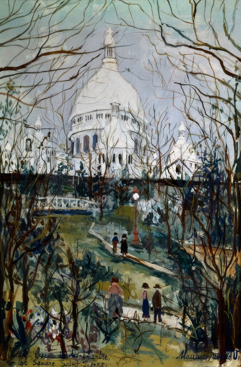 Il Sacro Cuore da Maurice Utrillo