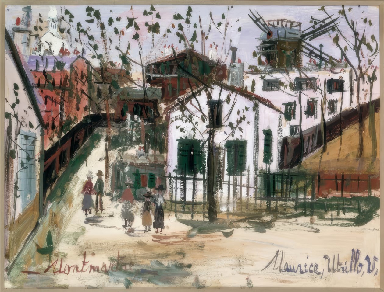 Montmartre da Maurice Utrillo