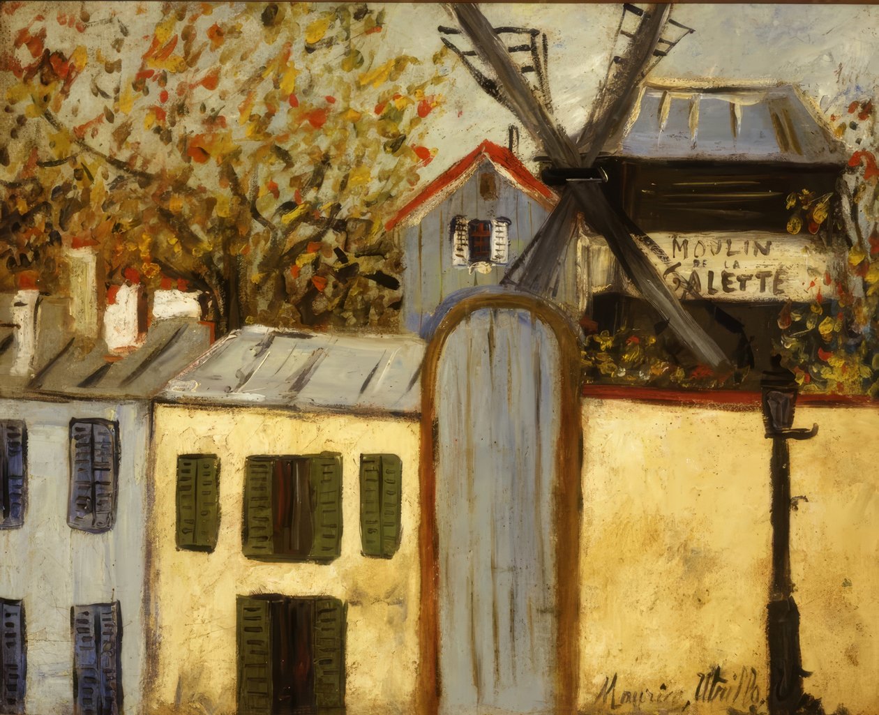 Moulin de la Galette da Maurice Utrillo
