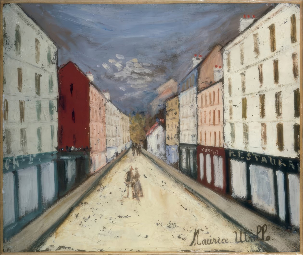 Via Parigi da Maurice Utrillo