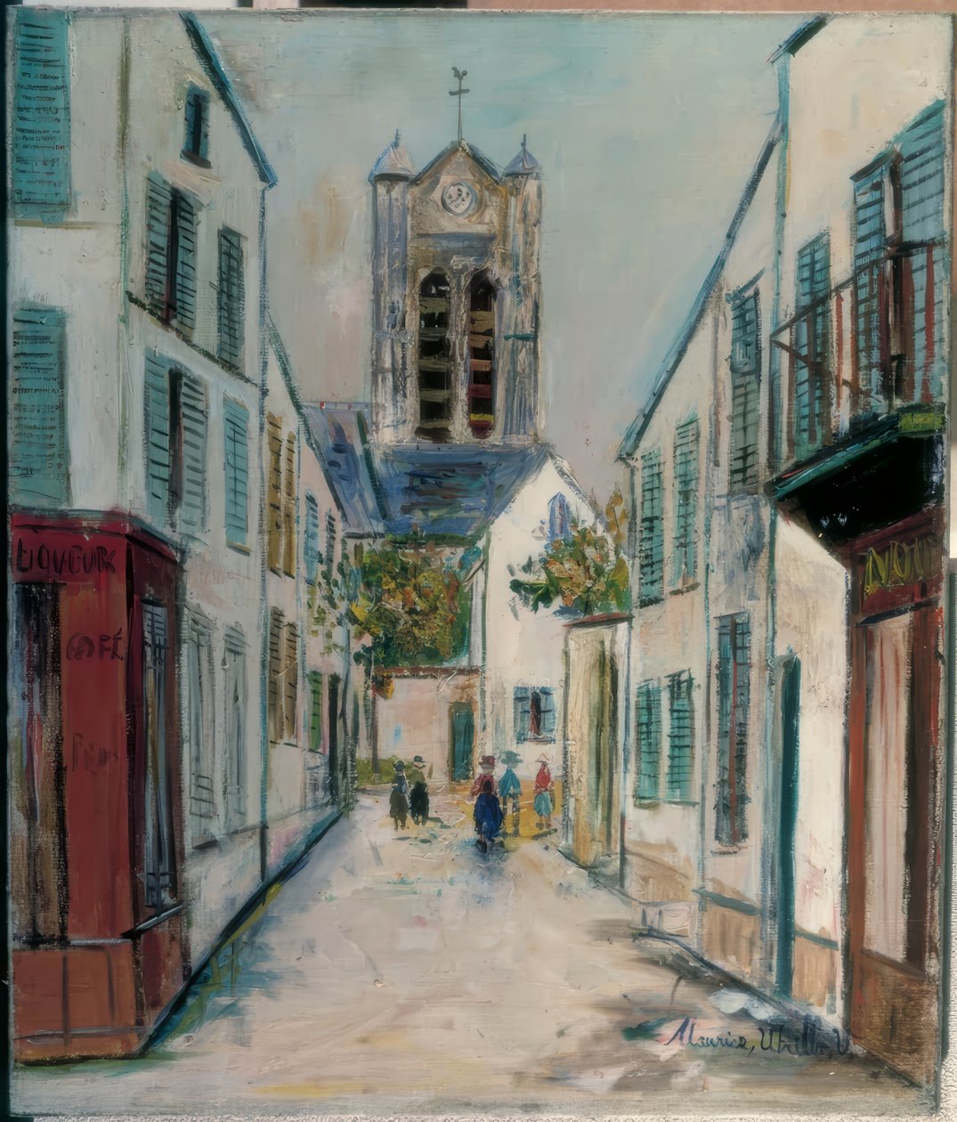 Via Parigi da Maurice Utrillo
