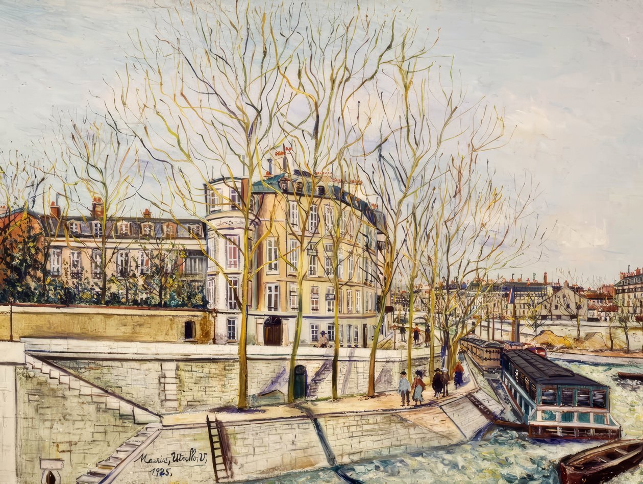 Molo di Anjou da Maurice Utrillo