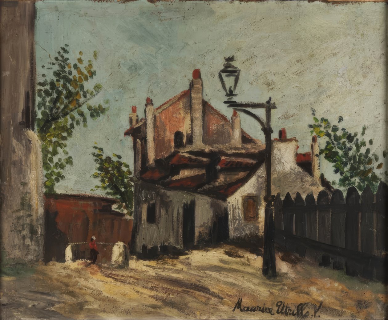 Via del Monte Cenisio da Maurice Utrillo