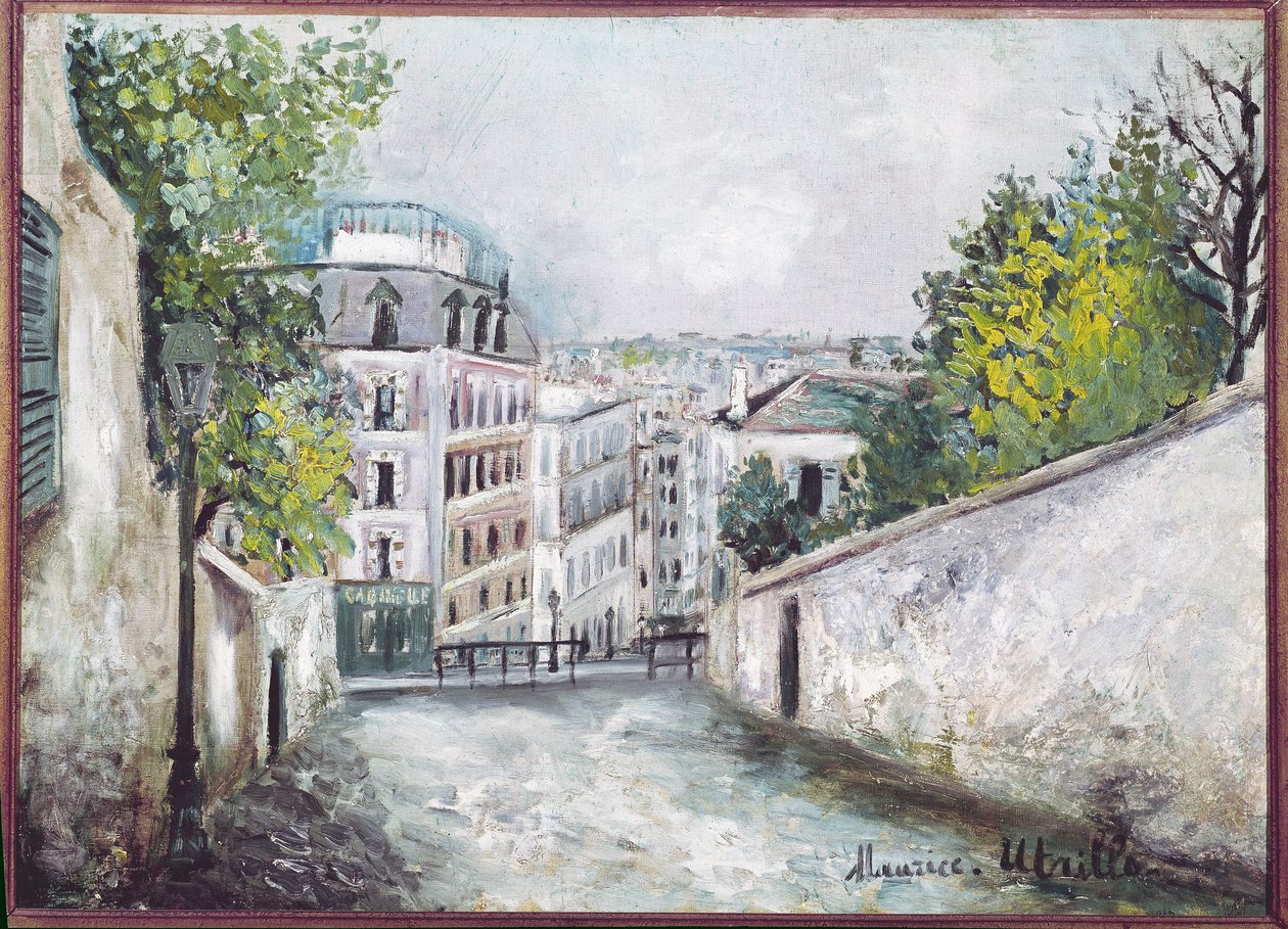 Via del Monte Cenisio, Montmartre da Maurice Utrillo