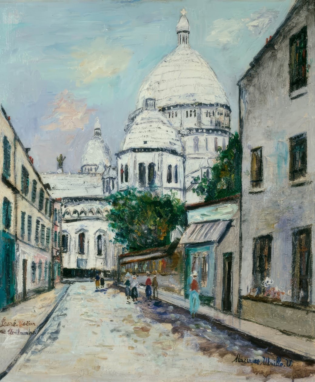 Sacro Cuore di Montmartre da Maurice Utrillo