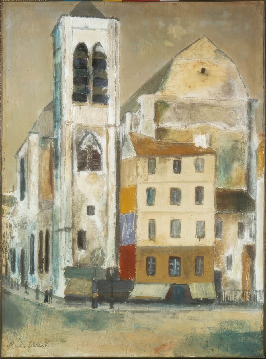 Saint-Nicolas-du-Chardonnet da Maurice Utrillo