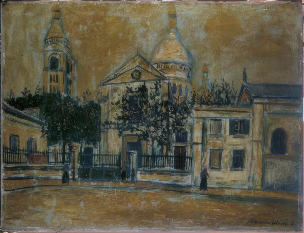 San Pietro di Montmartre da Maurice Utrillo