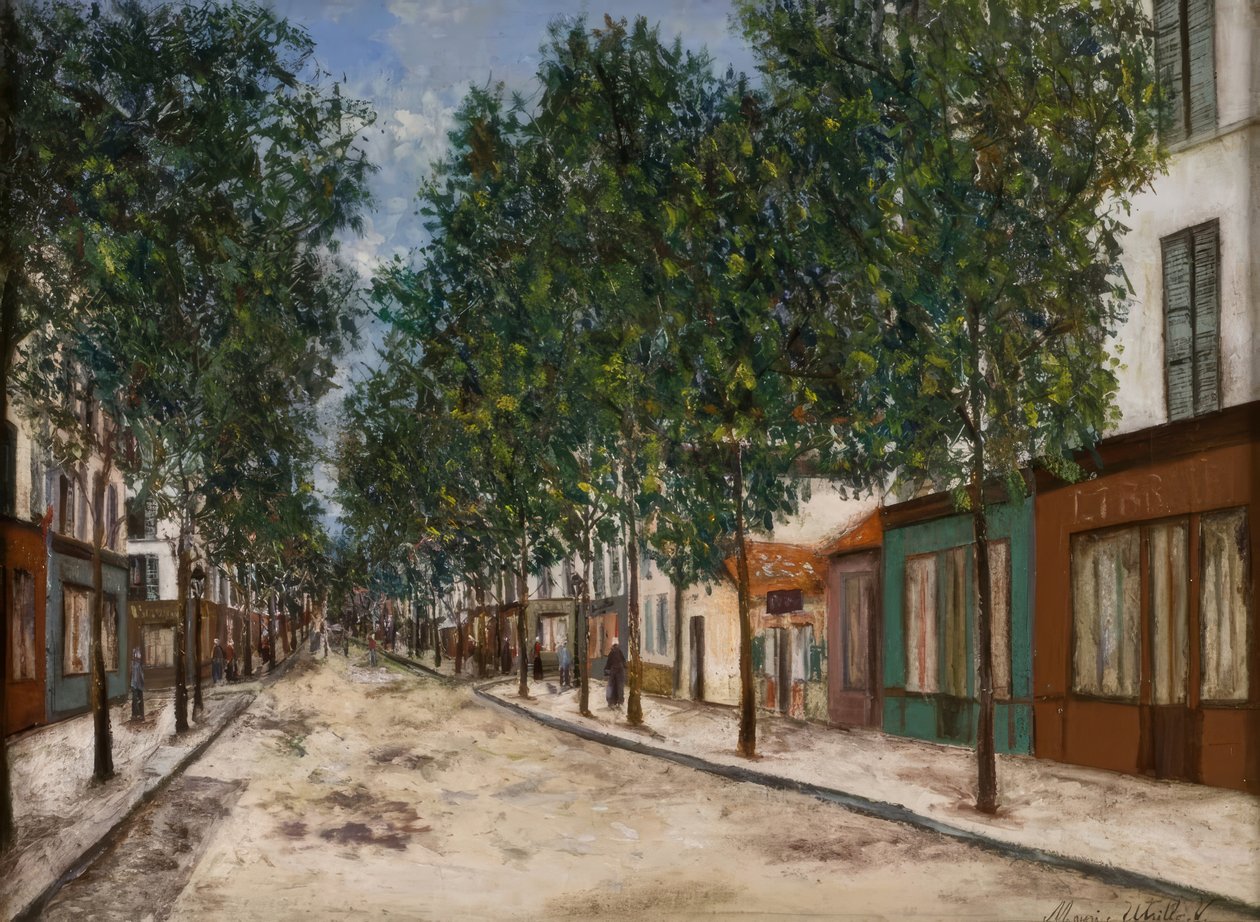 Strada per Puteaux da Maurice Utrillo