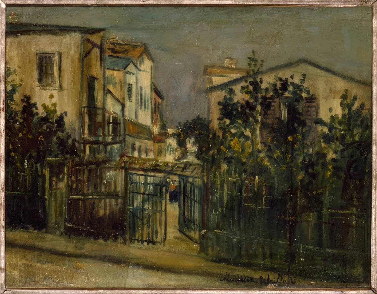 Scena di strada a Montmartre da Maurice Utrillo