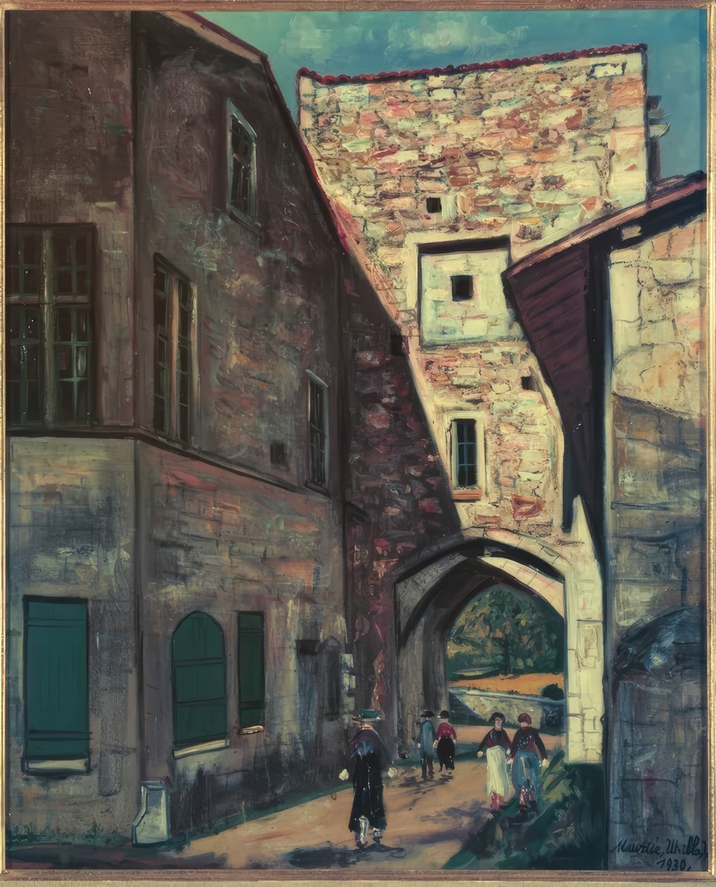 Tor a Pérouges da Maurice Utrillo