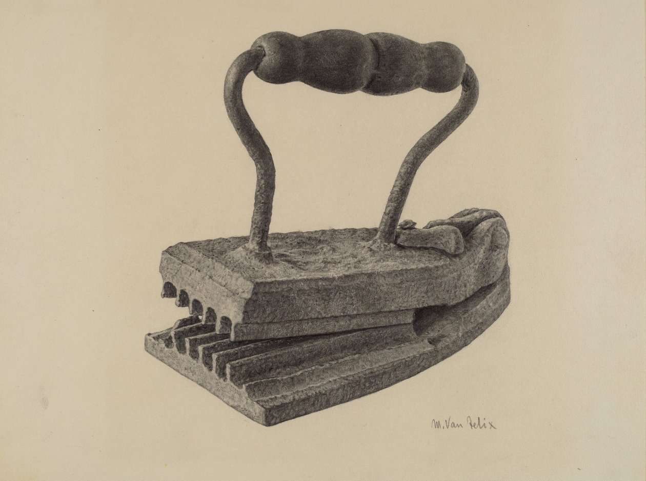 Ferro da stiro da Maurice Van Felix