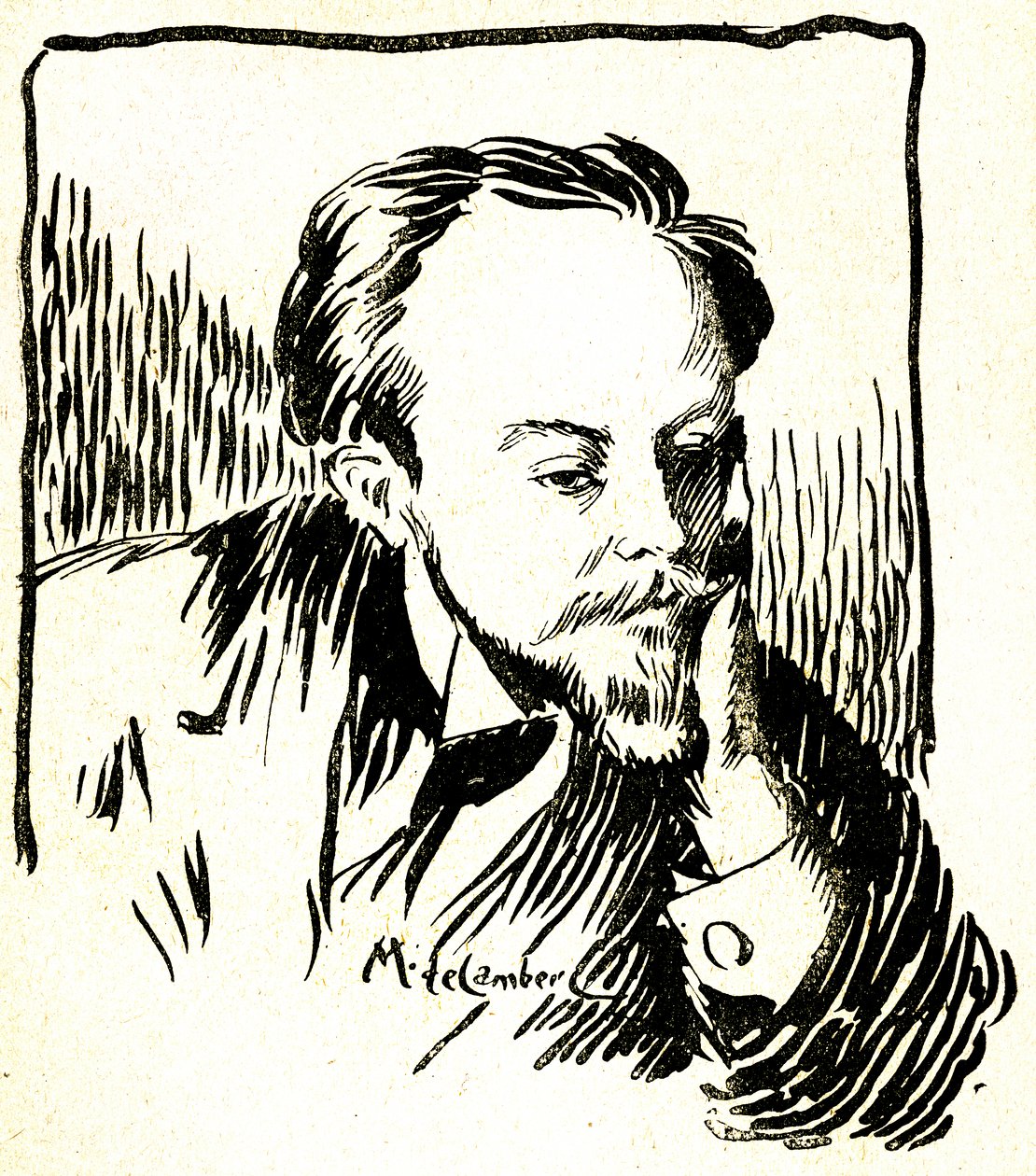 Gustave Le Rouge, c.1899 da Maurice Walter Edmond de Lambert