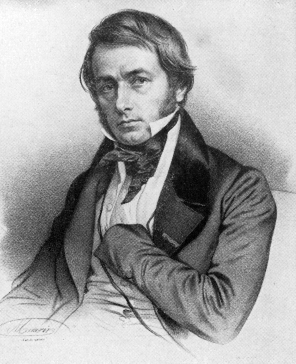 Victor Cousin, filosofo francese, XIX secolo da Maurin