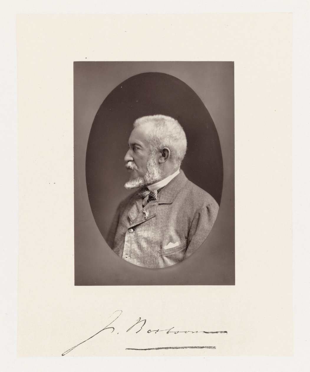Ritratto di Johannes Bosboom da Maurits Verveer (attributed to)
