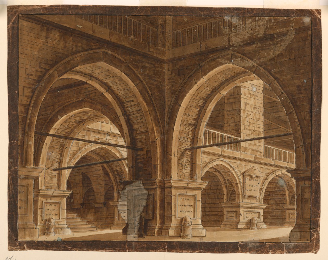 Scenografia, Interno di Grande Sala da Mauro Antonio Tesi