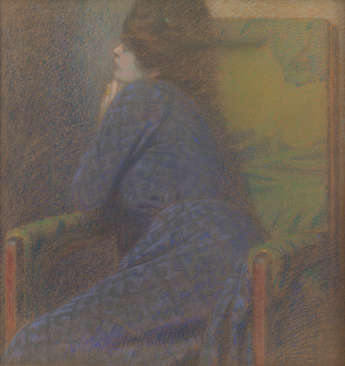 Martha Kurzweil in poltrona da Max Kurzweil