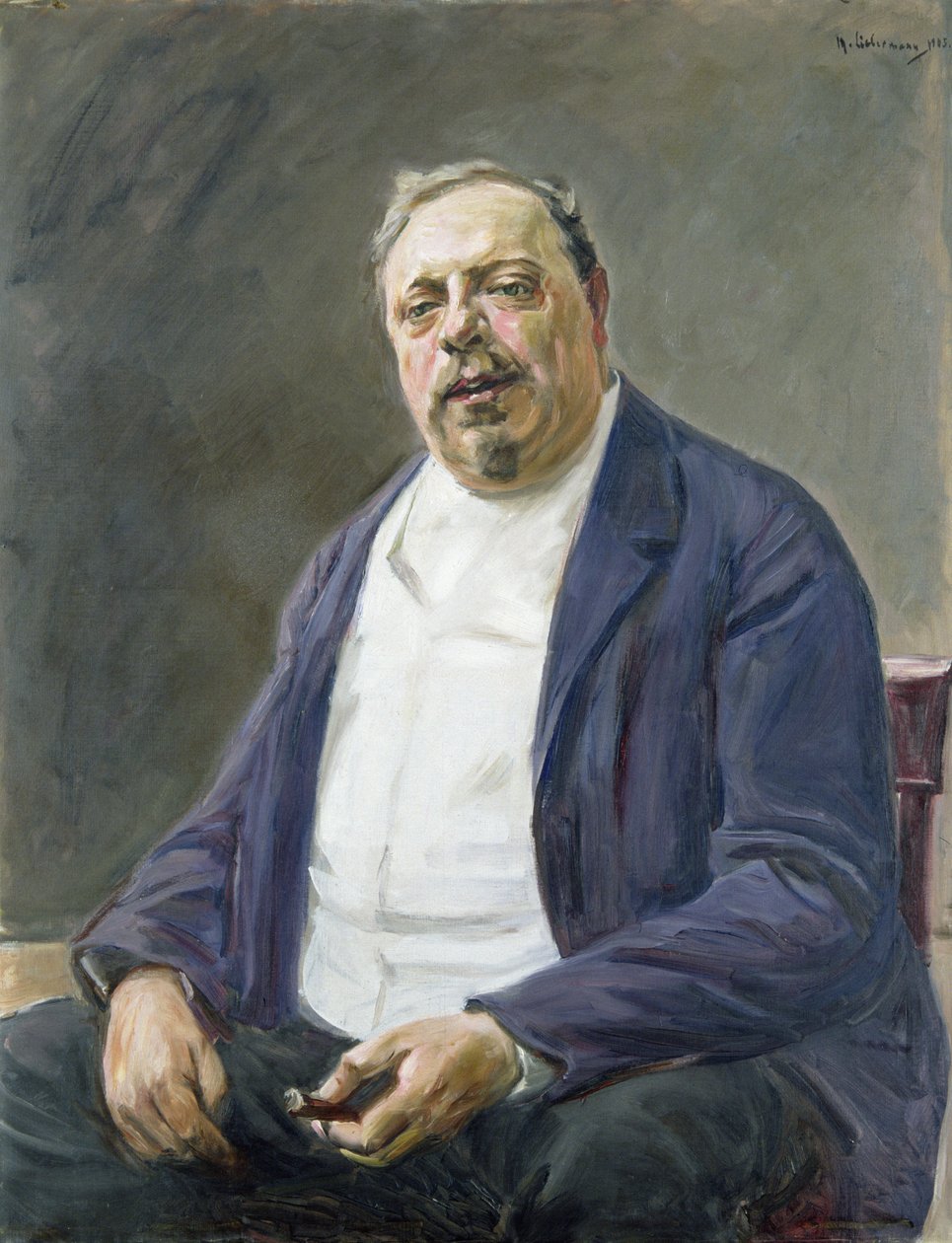 Barone Alfred von Berger da Max Liebermann