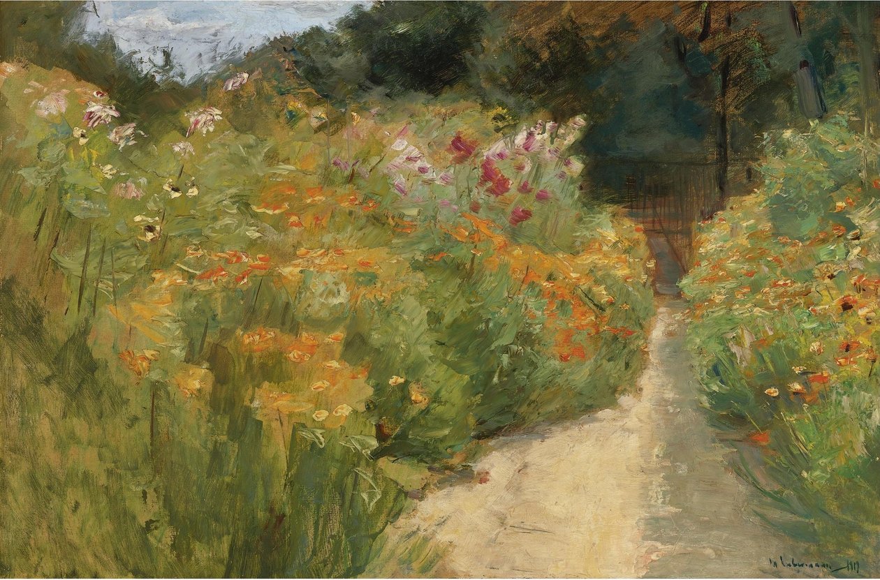 Piante perenni nel giardino di Wannsee da Max Liebermann