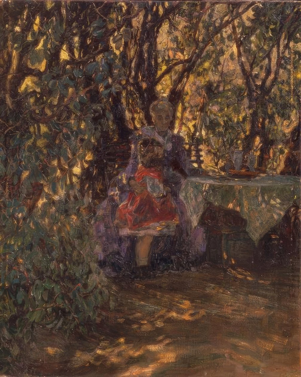 Giardino della villa a Wannsee da Max Liebermann