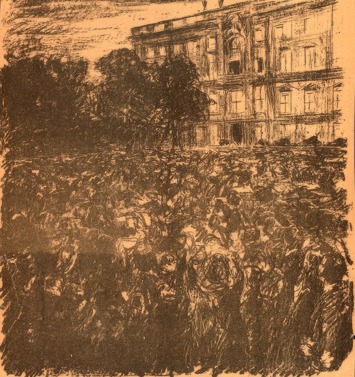Non conosco più partiti, conosco solo tedeschi da Max Liebermann