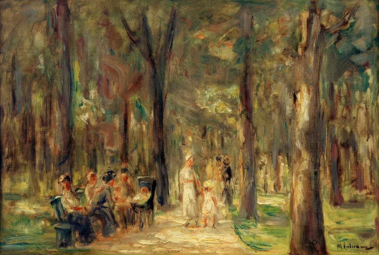 Nel Tiergarten da Max Liebermann