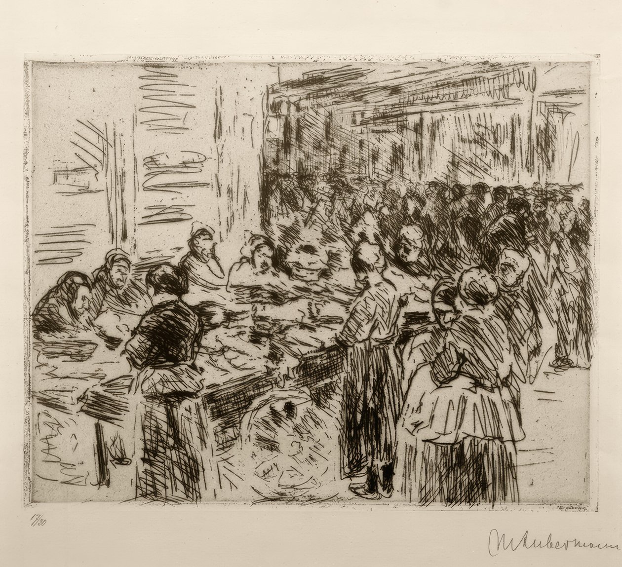 M.Liebermann, Judengasse (Amsterdam) da Max Liebermann