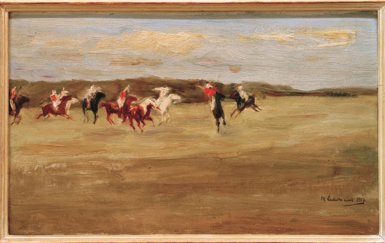 Giocatori di polo da Max Liebermann