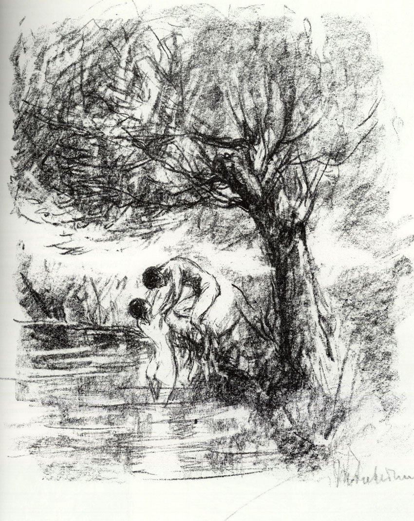 Il pescatore da Max Liebermann
