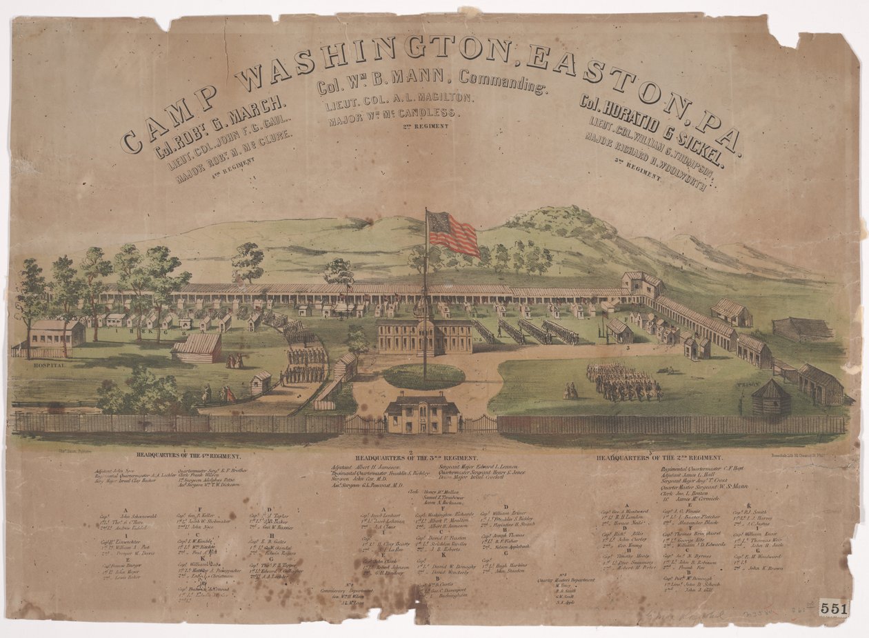 Campo Washington, Easton, PA da Max Rosenthal