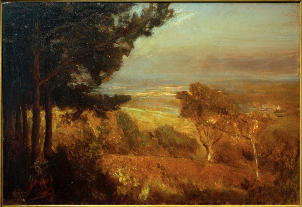 Atmosfera serale autunnale - Neukastel da Max Slevogt